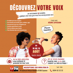 Découvrez votre voix
