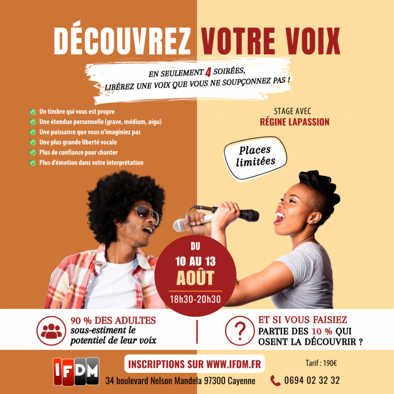 Découvrez votre voix