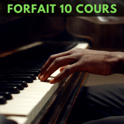 Piano forfait 10 cours...